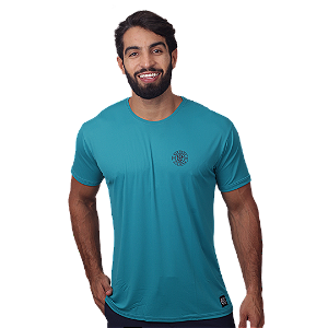 Camiseta Mas. BS Athlete - Verde Petroleo