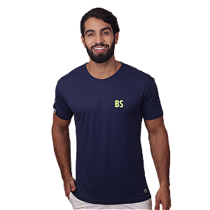 Camiseta Mas. Wall Ball BS - Azul Marinho