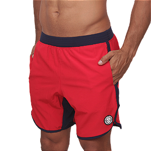 Short mas. BS Evolution - Vermelho / Marinho