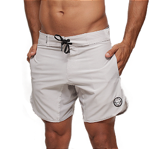 Bermuda Masc. Speed One Color - Cinza Claro OFF