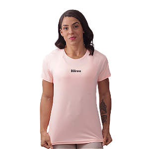 Camiseta fem. BS Dumbell  Snatch - Salmão Claro