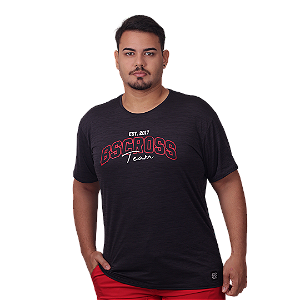 Cam Masc. Est . 2017 Plus SIze Bs - Preto Intenso