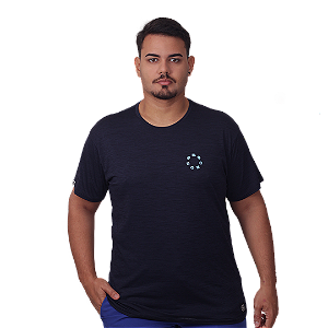 Cam Masc.  Plus SIze Bs - Azul Marinho