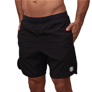 Short masc. c/ Short Térmico BSCross - Preto