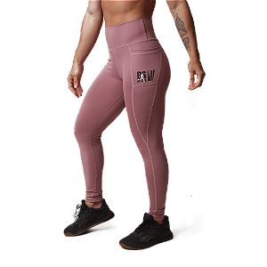 Calca Legging C/Bolso - Rose