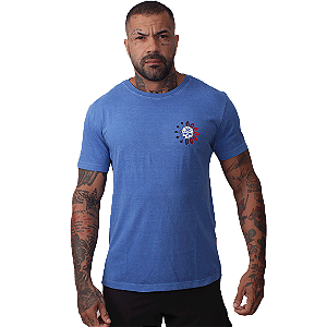 Camiseta Mas. Stone BS - Azul