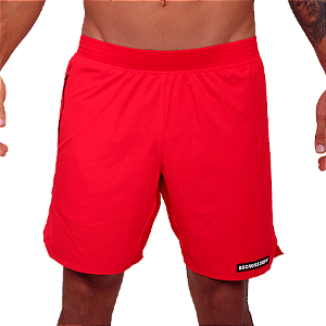 Short masc Bolso c/ Zíper Impermeável BS - Vermelho