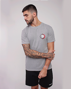 Camiseta Mas. Stone BS - Cinza