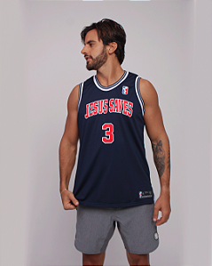 Regata Forrada BSCross Jesus Saves - Marinho