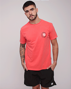 Camiseta Mas. Stone BS - Salmão