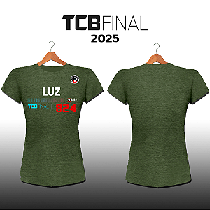 LUCAS DE LUZ - Adaptado - Camiseta Feminina TCB 2025