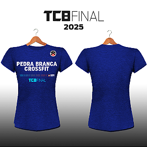 PEDRA BRANCA CROSSFIT - Times - Camiseta Feminina TCB 2025