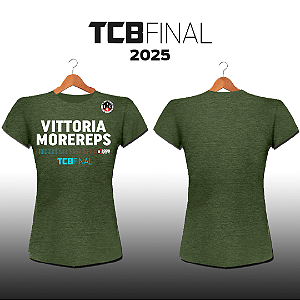 VITTORIA MOREREPS - Times - Camiseta Feminina TCB 2025