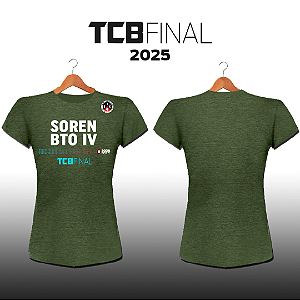 SOREN BTO IV - Times - Camiseta Feminina TCB 2025