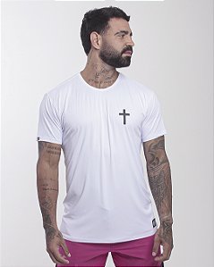 Camisa Mas. Bs Jesus Save - Branco