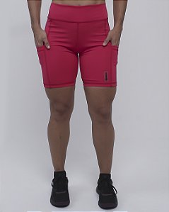 Bermuda Fem. BS Run - Rosa