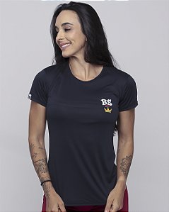 Camisa Fem. Bs Jesus The King - Preto