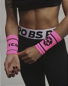 Munhequeira BSCross TCB - Rosa Neon