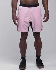 Short Masc Tactel Cos Estreito - Rose