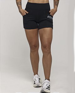 Short Fem Corrida - Preto