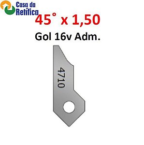 Pastilha de corte para fresadora de sede 45ºx1,50 16V ADM - 4710