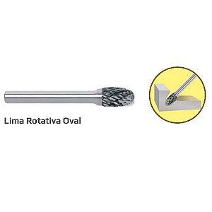 CR-931  Lima rotativa oval 12mm