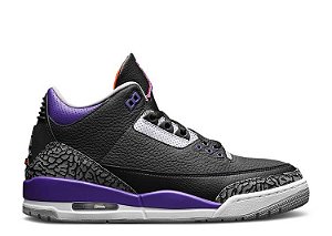 Tênis Nike Air Jordan 3 Court Purple