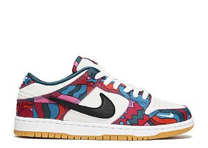 Tênis Nike Sb Dunk Low x Parra Abstract Art