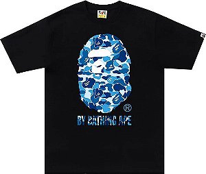 Camiseta Bape ABC Camo By Bathing Ape  ''Black/Blue''