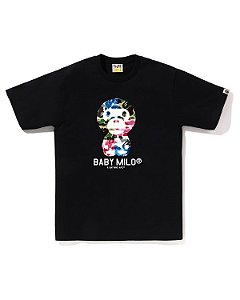 Camiseta Bape ABC Camo Crazy Baby Milo Tee ''Black''