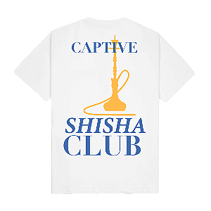 Camiseta Captive Shisha Club "Branca"