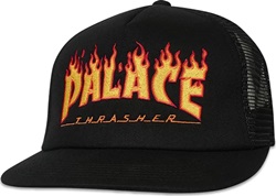 Boné Palace x Thrasher Trucker ''Black''