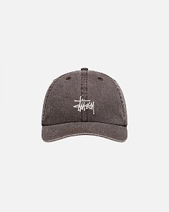 Boné Stussy Low Pro Basic Washed Strapback "Mocha"