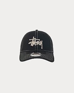Boné Trucker Stüssy New Era 9TWENTY "Black"
