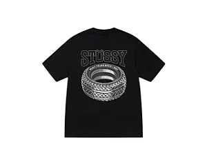 Camiseta Stussy Tough Tread "Black"