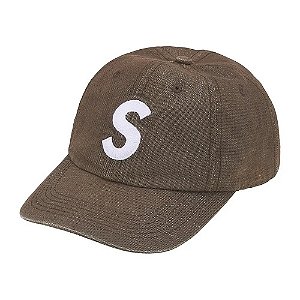Boné Supreme Cordura Denim S Logo "Brown"