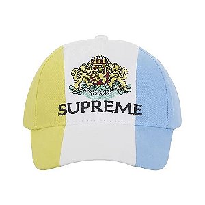 Boné Supreme Crest 6-Panel "White"