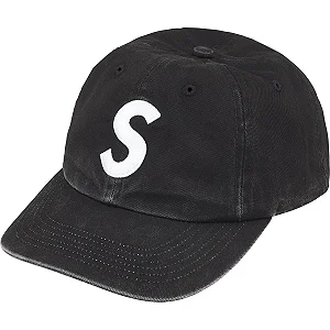 Boné Supreme Pigment S Logo 6-Panel "Black"