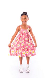 VESTIDO ELÁSTICO COM BABADO