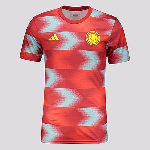 CAMISA ADIDAS COLOMBIA - PRE JOGO - 2022