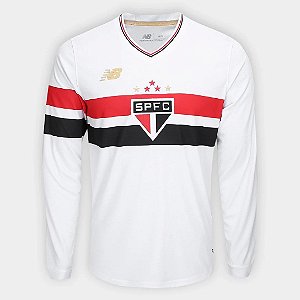CAMISA NEW BALANCE SÃO PAULO - I - MANGA LONGA - 25-26