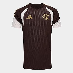 CAMISA ADIDAS FLAMENGO - TREINO MARROM - 26-27