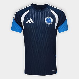 CAMISA ADIDAS CRUZEIRO - TREINO - AZUL ESCURO - 26-27