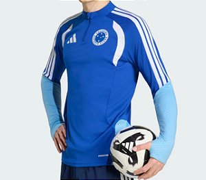 BLUSA ADIDAS CRUZEIRO - TREINO - AZUL - 26-27