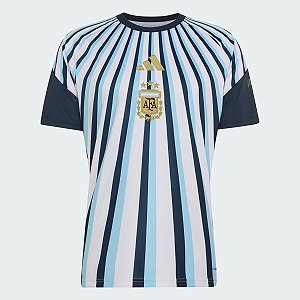CAMISA ADIDAS ARGENTINA - PRE JOGO I - 2026