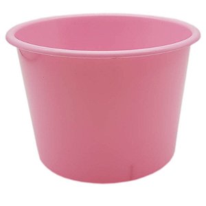 Balde para pipoca 1,5 litro rosa bebe