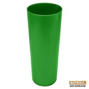 Copo long drink verde bandeira