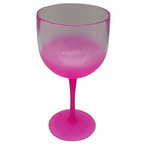 Taça gin degradê rosa maravilha 580ml