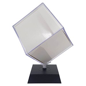 Cubo giratório acrílico 8,5x8,5 cm