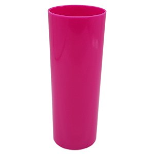 Copo Long Drink Leitoso Rosa Chiclete